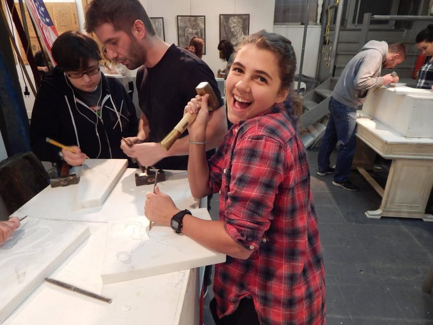 Marble Carving Workshop: Create Your own Symbol of Strength - MarbleArt in Athens: why this workshop feels like art, not a craft demo