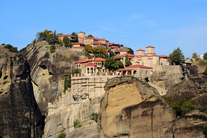 Meteora: A Private Journey to the Monasteries in the sky - Roussanou (Saint Barbara): Easy Access, Strong Frescoes, Quiet Views