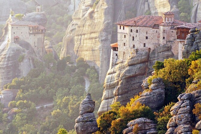 Meteora and Thermopylae Private Tour from Athens - Great Meteoron Monastery and the three-stop approach