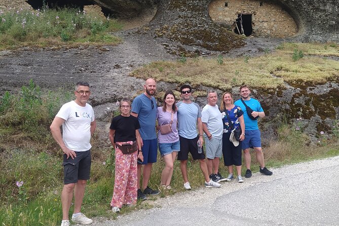 Meteora Day Trip with central Pick up & optional Lunch - Badovas Hermit Caves: A Free, Early Story Layer