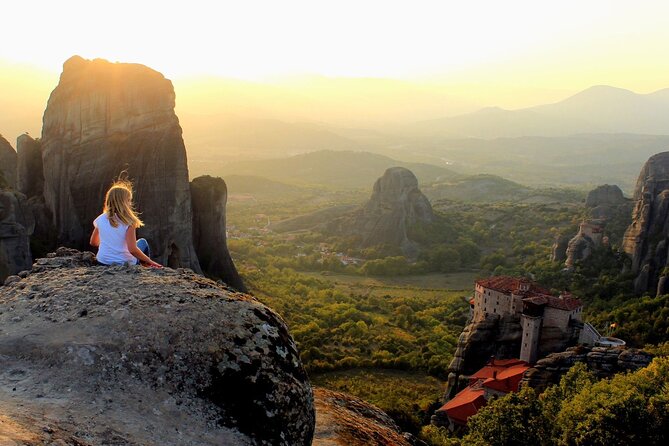 Meteora, monasteries & 130.000bc cave of theopetra prive - Varlaam Monastery: the views stop you from rushing