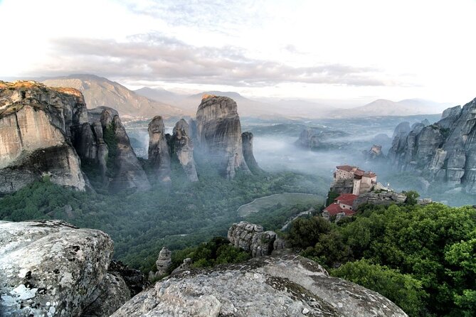 Meteora Monasteries & Caves DayTrip from Athens with Greek Lunch - Great Meteoron Monastery: Big, Old, and View-Heavy
