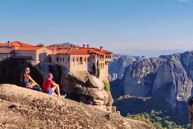 Meteora Monasteries & Caves DayTrip from Athens with Greek Lunch - Hermit Caves and the Saint Nicholas Anapafsas Area
