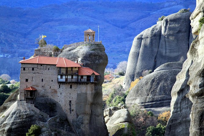 Meteora Monasteries Fully Private Day Tour with Great Lunch-Drinks Included - Holy Monastery of the Great Meteoron: the biggest on the rock