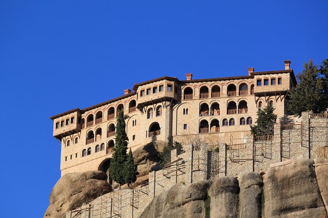 Meteora Monasteries Fully Private Day Tour with Great Lunch-Drinks Included - Varlaam Monastery: a daring start, then rebuilding