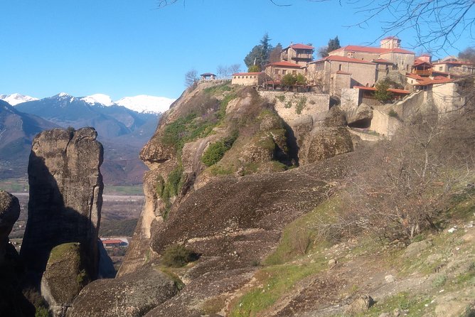 Meteora Monasteries Fully Private Day Tour with Great Lunch-Drinks Included - Monastery of the Holy Trinity: the photo magnet