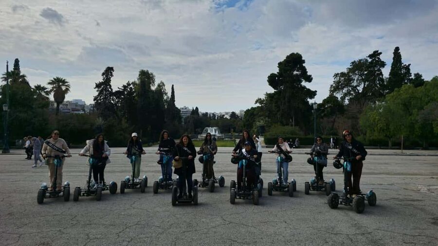 Modern Athens Electric ATV Scooter Tour - The House of the Greek Parliament and the Presidential Guards spectacle