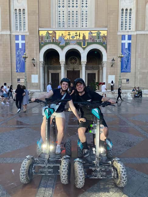 Modern Athens Electric ATV Scooter Tour - Guide style, language support, and how the stops actually work