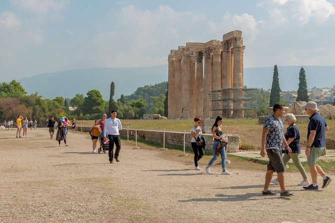 Mythology Tour of Athens & the Acropolis with a Private Expert Licensed Guide - Temple of Olympian Zeus: Zeus Before the Main Act