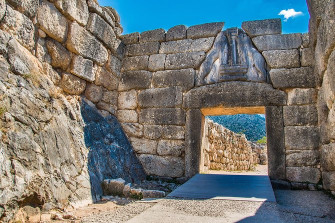 Nafplio & Mycenae One Day Tour from Athens - Mycenae Lion’s Gate and Cyclopean Walls: Walking Into the Age of Agamemnon