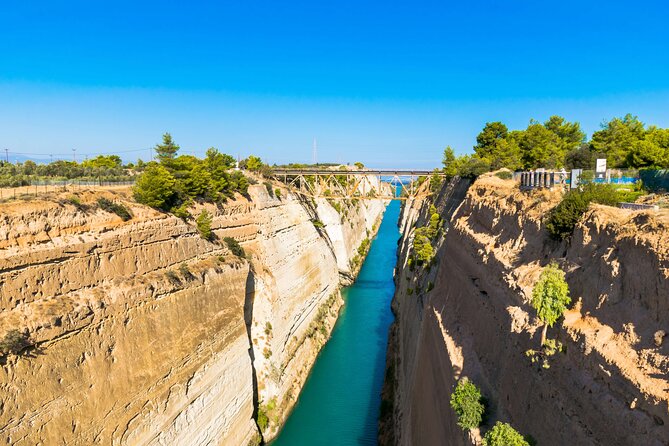 Nafplio & Mycenae One Day Tour from Athens - Corinth Canal Stop: Quick Photos at a 19th-Century Divider