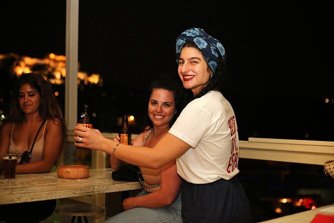Nightlife Athens Tour inc. rooftops, tastings & 3 drinks - Private Pickup vs Self Meet, and How to Avoid Time Panic