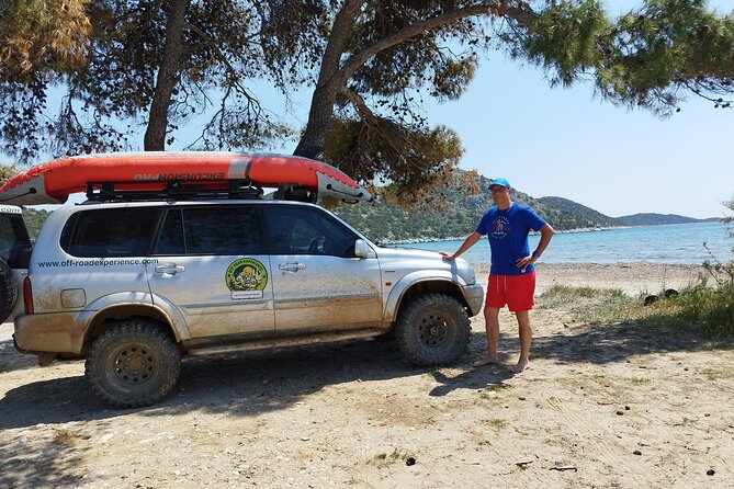 Offroad experience and at the end Sea Canoe - Food and comfort: snacks, bottled water, and how that shapes the day