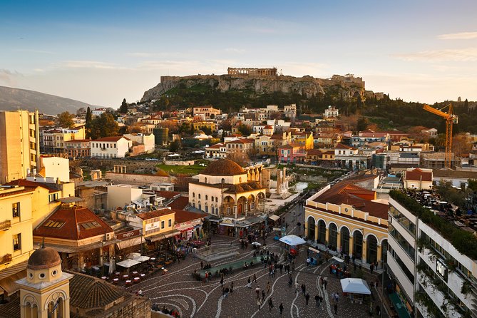 Panorama of Athens in 6 hours - Acropolis first: Parthenon, Erechtheion, and the view over Athens and Piraeus