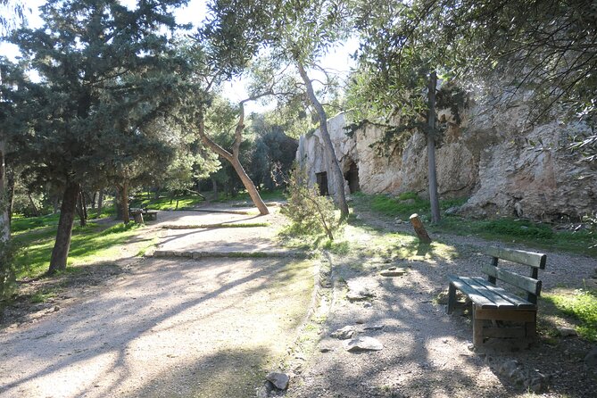 Philosophical Tour in Athens - Meteorological station, the Mnisikleous stairs lunch moment, and philosophers in the air