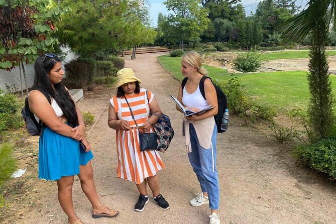 Philosophy Experiential Workshop at Aristotle's Lyceum, Athens - Listening to Aristotle quotes in Ancient Greek, then reflecting out loud