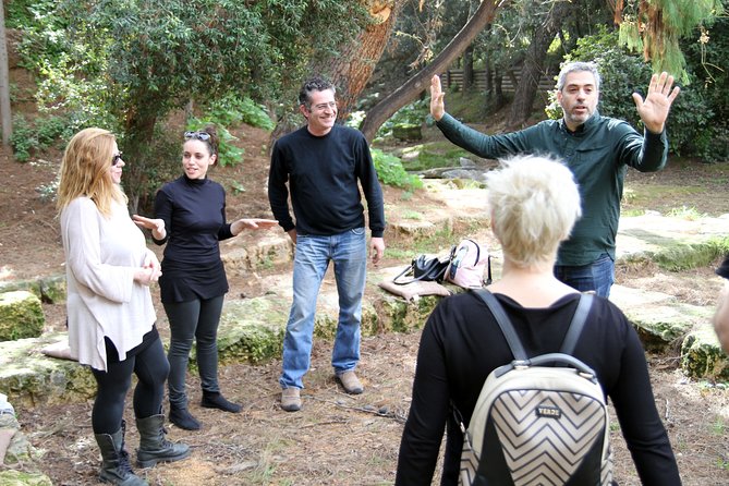 Philosophy Experiential Workshop at Plato's Academy Park -Athens - The big moment: Allegory of the Cave using the Socratic method