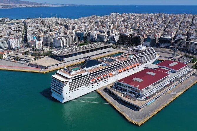 Piraeus Port To Athens City Hotels - Inside the vehicle: WiFi, A/C, and a private ride for up to 3