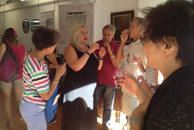 Polykala Distillery: 128 years of history & liqueur tasting. - The Polykala ShowRoom tasting, learning how liqueurs are made