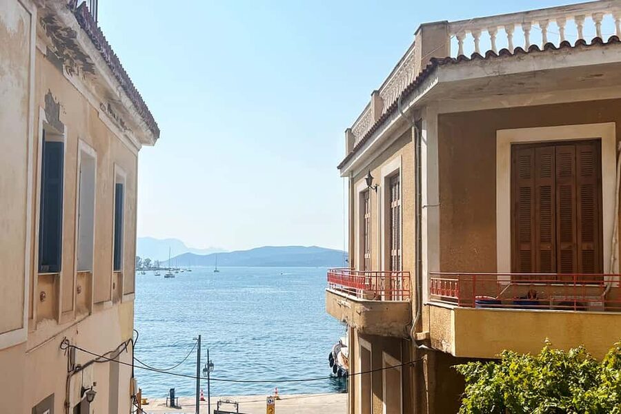 Poros Island: Full Day Trip From Athens with Swimming - The water taxi crossing to Poros: quick, scenic, and worth planning for
