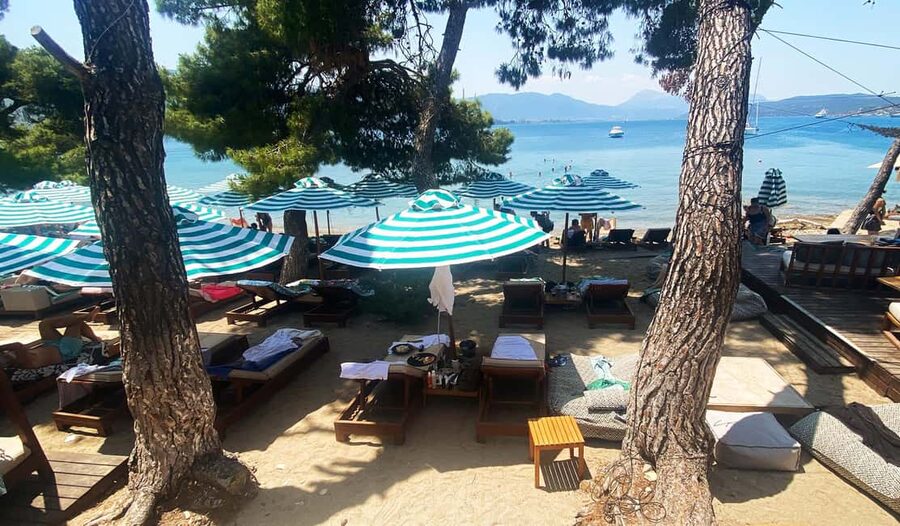 Poros Island: Full Day Trip From Athens with Swimming - Love Bay swimming: pines, clear water, and time that is actually enough