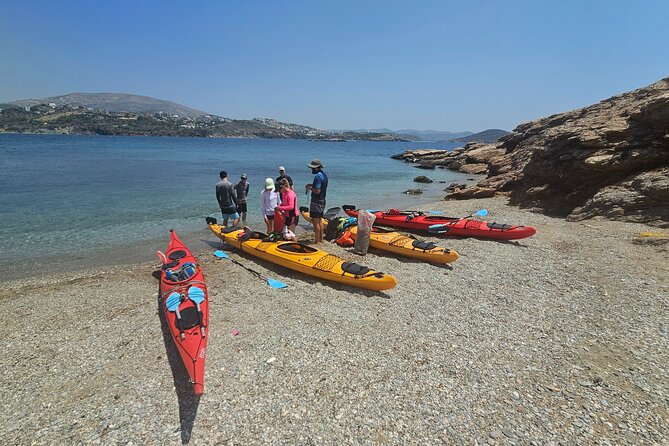 Premium Sea Kayak Athens - The Route: Paddling Toward Nisís Arsída From Anavyssos