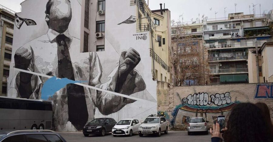 Private Athens Street Art & Culture Tour - What you’ll actually see: INO, Sonke, Vasmoulakis, and the art language