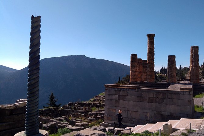 Private Delphi and Hosios Loukas Monastery - Great Lunch and Drinks Included - Tholos of Athena Pronaia: the stop most people skip on purpose