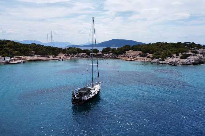 Private Luxury Sailing Cruise in Athens Riviera With Lunch - Prasonisi and the Ydrousa Island area: swim first, then lunch