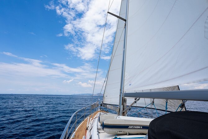 Private Luxury Sailing Cruise in Athens Riviera With Lunch - Snorkeling gear, towels, and the small comforts that add up