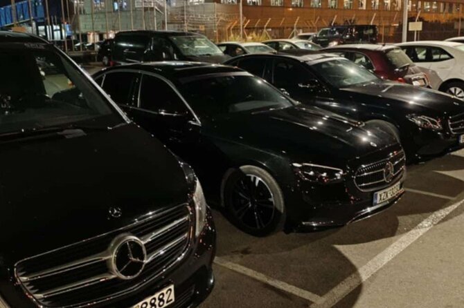 Private Luxury Transfer from Athens to Athens Airport - Which vehicle you get: sedan luxury or a mini van for groups