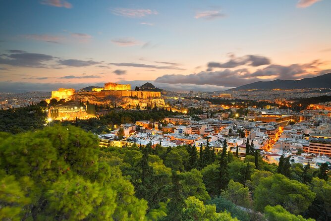 Private Night Tour in Athens to Remember - Plaka at night: neighborhood lanes, neoclassical facades, and Acropolis proximity