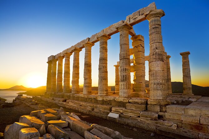 Private Sunset tour to Cape Sounion/Temple of Poseidon - Lake Vouliagmeni: a warm-water nature stop, quickly