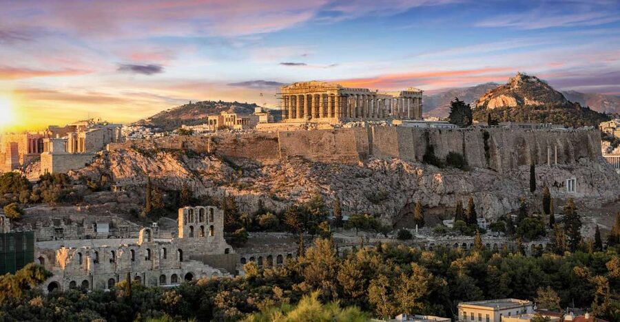 Private tour Athens, Cape Sounio, Temple Poseidon, Riviera - Acropolis and the Parthenon area, plus the Royal Guards moment