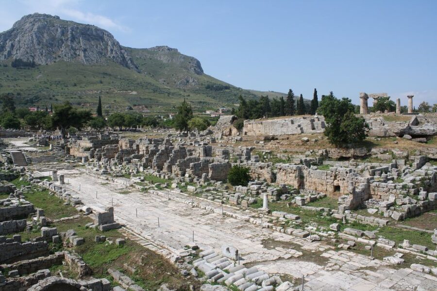 Private Tour Corinth Following the Footsteps of Apostle Paul - The Bema of Saint Paul and the Ancient Market Stop