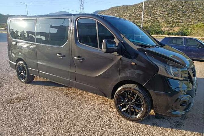 Private Transfer From/To Airport To Athens & Piraeus - On Board Details: Water, WiFi, and a Van That Works