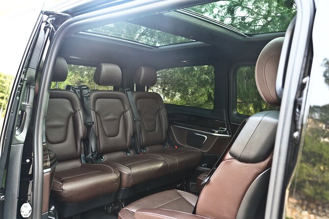 Private Transfer From/To Athens International Airport - The 40-minute ride: A/C comfort, bottled water, and Wi-Fi