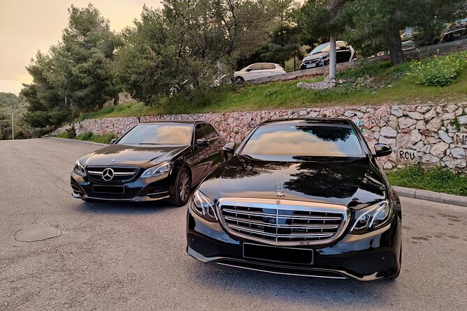 Private Transfer From/To Athens International Airport - Vehicle choices: Mercedes-Benz sedan, luxury car, or minivan