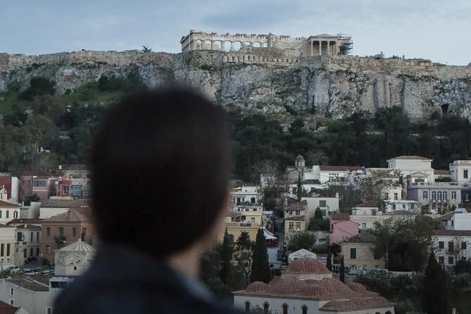 Rooftop Bar Hopping in Downtown Athens - Stop 1: A Rooftop Wine Welcome With Acropolis Glow