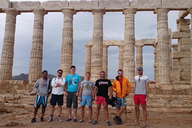 Snorkeling and swimming tour to the Poseidon's temple at Sounio cape - Small group size, English guidance, and the human touches