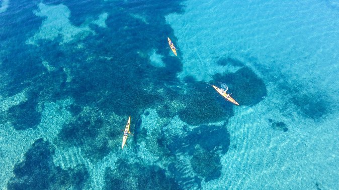 Sounio Sea Kayak Tour to the Temple of Poseidon full program - Stop 2: Legrena Beach for sand, rocks, and a swim pause