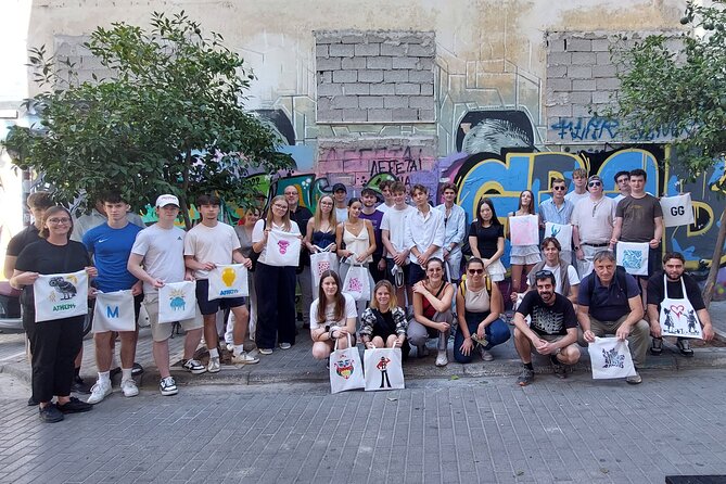 Street Art Tour & Graffiti Painting Workshop in Athens - Small Group Size and Getting Around Without Stress