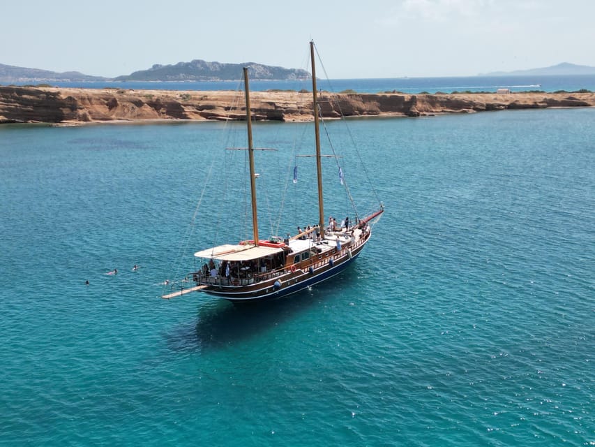 Sunset Dinner Cruise: Swim Stop, Drinks & Onboard Dining - Ydrousa Island Swim Stop and Extra Water Time for Snorkeling