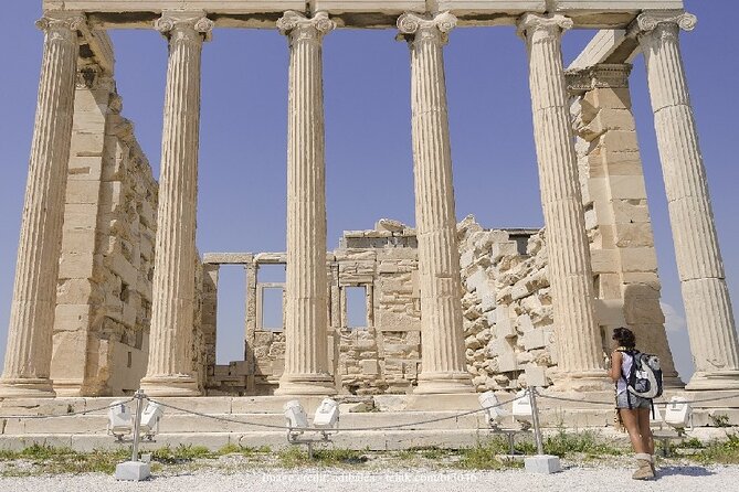 The Acropolis of Athens & Parthenon: Private 2-hour Walking Tour - Zeus Polieus, Temple of Rome and Augustus remains, and where to pause