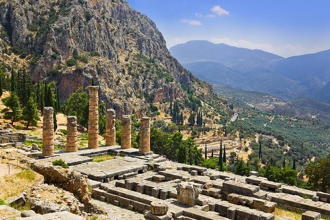 Thermopylae The battle of the 300 Spartans & Delphi Day Tour - Delphi Museum time and the Tholos of Athena Pronaia photo stop