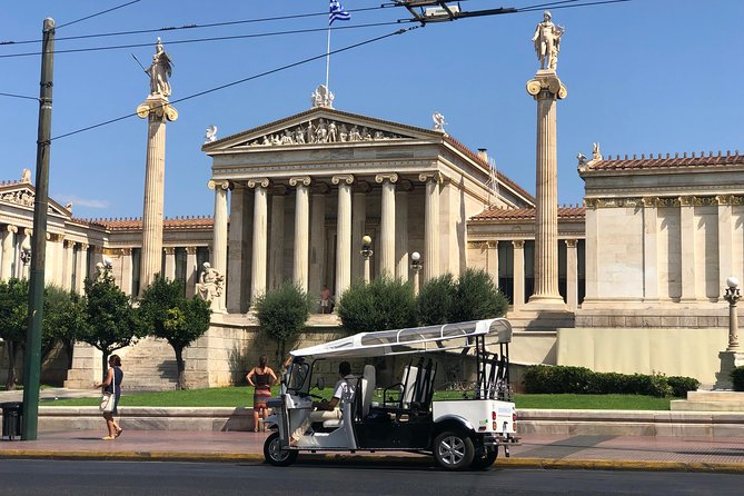 Tuk Tuk Athens Complete City Center Tour - 100% Electric (3 hour) - Price and value for a private city-center overview