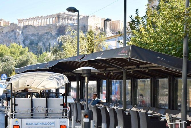TukTuk Athens Private Evening / Afternoon Complete Tour - City Center & Old Town - Monument to the Unknown Soldier and the Hourly Guard Swap
