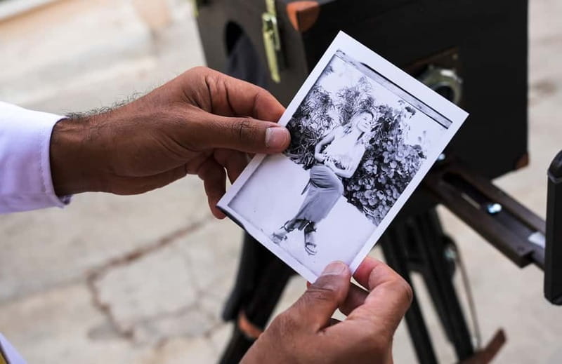Vintage photoshooting with a box camera - Should You Book This Vintage Box Camera Photoshoot in Athens?