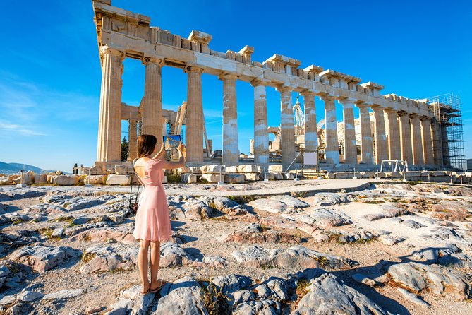 Visit Acropolis Parthenon & Private Luxury Sunset PoseidonTemple - Plaka, Agora Romaine, and the Tower of the Winds